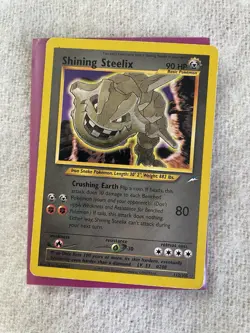 shining steelix LP/MP 112/105 unlimited neo destiny - Image 1