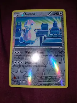 Audino 108/124 Reverse Holo – BW Dragons Exalted (2012) - LP - Image 1