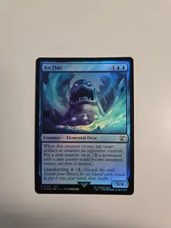 MTG - Final Fantasy - Ice Flan Foil Common 0055 M/NM - Image 1