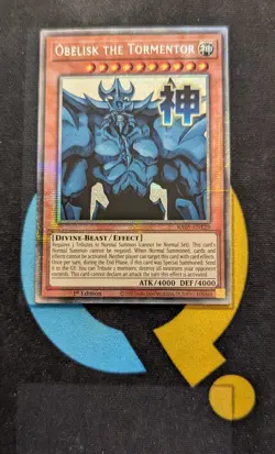 RA05-EN129 Obelisk the Tormentor Variant Art Starlight Rare 1st Ed YuGiOh - Image 1