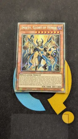 RA05-EN027 Imsety, Glory to Horus Starlight Rare 1st Ed YuGiOh - Image 1