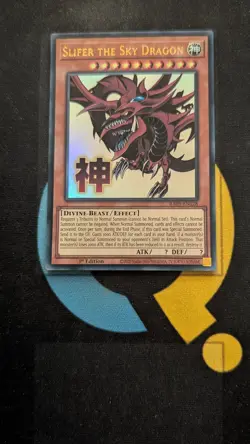 RA05-EN128 Slifer the Sky Dragon Variant Art Ultra Rare 1st Ed YuGiOh - Image 1