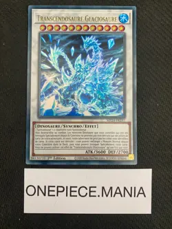 Yu-Gi-Oh! Transcendosaure Glaciosaure MP24-FR297 1st Ultra Rare - Image 1