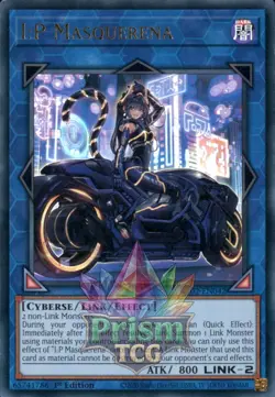 1st ed I:P Masquerena ultra rare RA02-EN042 Yugioh - Image 1