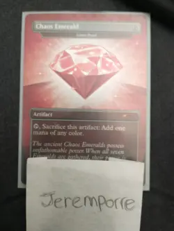 MTG Chaos Emerald (Lotus Petal) Foil Secret Lair Drop - Image 2