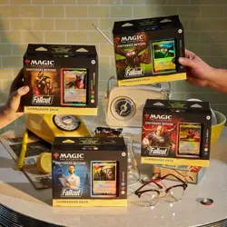 Fallout Commander Deck Bundle - 4 Decks + Collector Booster Pack for MTG Fans! - Image 4