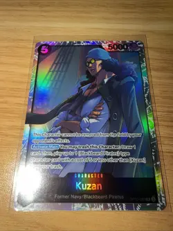 Kuzan OP10-082 Royal Blood Foil SR One Piece English - Image 1