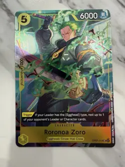 Roronoa Zoro OP07‑113 Foil Promo (One Piece Day Dallas 2025) Near Mint - Image 1