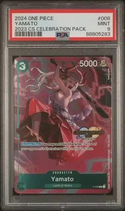 One Piece Yamato CS Event PACK PSA 9 - Image 1
