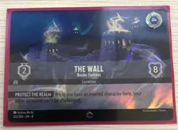 Disney Lorcana Enchanted Ursula’s Return THE WALL HOLO 222/204 - Image 1