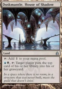 Duskmantle, House of Shadow - Medium Play MTG Ravnica - Image 1