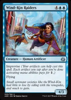 4x Wind-Kin Raiders MTG Aether Revolt NM Magic Regular - Image 1
