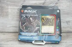 MTG Warhammer 40,000 Commander Deck Tyranid Swarm DAMAGE BOX - Image 1