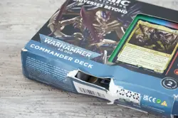 MTG Warhammer 40,000 Commander Deck Tyranid Swarm DAMAGE BOX - Image 3