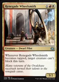 4x Renegade Wheelsmith MTG Aether Revolt NM Magic Regular - Image 1