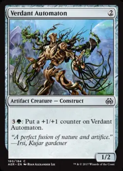 4x Verdant Automaton MTG Aether Revolt NM Magic Regular - Image 1