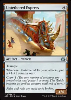 4x Untethered Express MTG Aether Revolt NM Magic Regular - Image 1