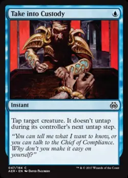 4x Take into Custody MTG Aether Revolt NM Magic Regular - Image 1