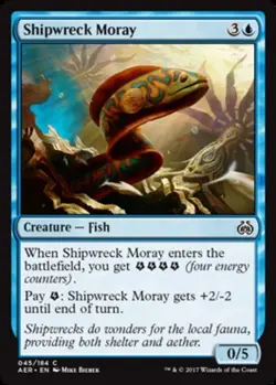4x Shipwreck Moray MTG Aether Revolt NM Magic Regular - Image 1