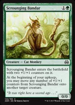 4x Scrounging Bandar MTG Aether Revolt NM Magic Regular - Image 1