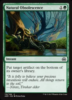 4x Natural Obsolescence MTG Aether Revolt NM Magic Regular - Image 1
