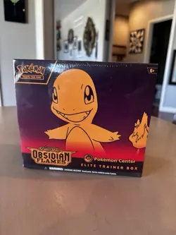 Pokemon Center Sealed Obsidian Flames Elite Trainer Box Etb - Image 1