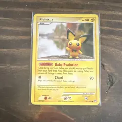 Pokemon TCG Lot of 4: Pikachu, Pichu 93/123, 50/149, 49/203, 61/90 - Image 3