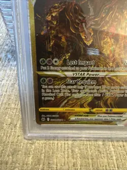 Pokemon Giratina VSTAR 2023 GG69/GG70 Secret Rare Crown Zenith PSA 10 Gem Mint - Image 4