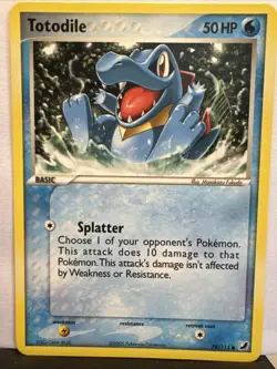 Pokemon Totodile 78/115 Unseen Forces Unlimited NM - Image 1