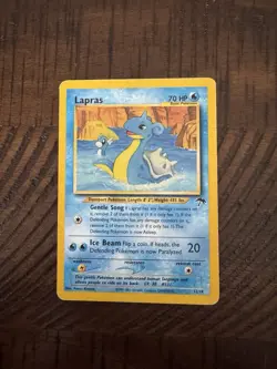 Pokemon TCG Vintage Lapras 12/18 Southern Islands Regular Card - Image 1