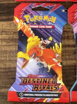Pokemon Destined Rivals Sleeved Booster Packs x10 New Factory Sealed - Image 5