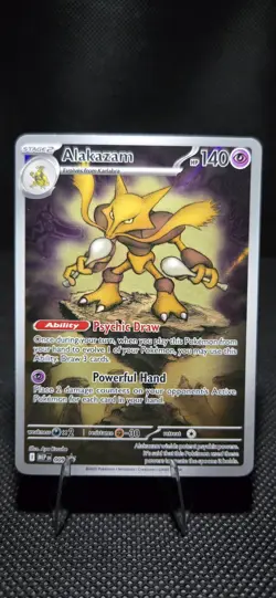 Alakazam Promo Holofoil Mega Evolution BlackStar Promo 009 Pokemon TCG - Image 1