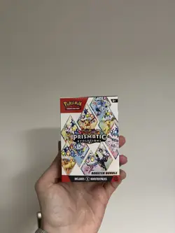 Pokemon TCG Scarlet & Violet Prismatic Evolutions Booster Bundle (New/Sealed) - Image 1