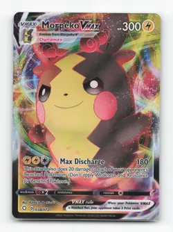 Pokemon TCG - Morpeko VMAX 038/072 Near Mint Holo VMAX Rare Shining Fates - Image 1