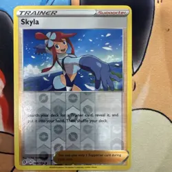 Pokemon - Rebel Clash - Skyla - 166/192 - Reverse Holo - NM/M - Image 2