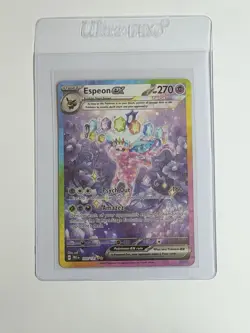 Pokemon Espeon EX Prismatic Evolutions Special Illustration Rare (SIR)155/131 NM - Image 1