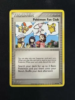 Pokemon Fan Club 9/17 Pop Series 4 Rare PACK FRESH Near Mint - Image 1