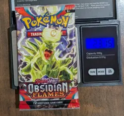 Obsidian Flames Booster Pack - Very Heavy 23.15g - Pokemon Scarlet & Violet - Image 1