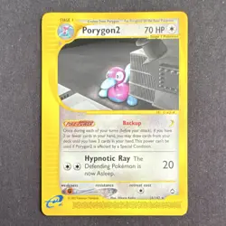 Pokemon TCG Porygon2 028/147 - Aquapolis - Rare - 2002 - 70 HP - non Holo - NM - Image 1