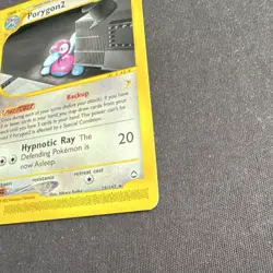 Pokemon TCG Porygon2 028/147 - Aquapolis - Rare - 2002 - 70 HP - non Holo - NM - Image 2
