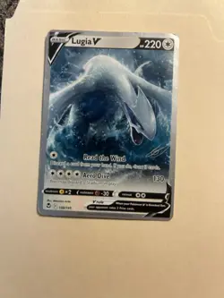 Pokemon TCG Lugia V 138/195 World Championship Decks Ultra Rare 2023 - Image 1
