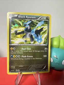 Pokemon TCG Black Kyurem Boundaries Crossed 100/149 Holo Rare - Image 1