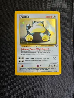 Pokemon TCG Snorlax 11/64 Jungle Holo Rare NM - Image 1