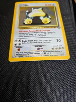 Pokemon TCG Snorlax 11/64 Jungle Holo Rare NM - Image 3