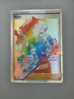 2020 Pokemon Champion's Path Piers 078/073 NM - Image 1