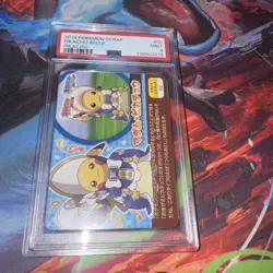 2014 POKEMON SCRAP PIKACHU #02 PIKACHU BELLE PSA 9 - Image 2