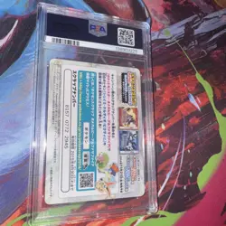 2014 POKEMON SCRAP PIKACHU #02 PIKACHU BELLE PSA 9 - Image 4