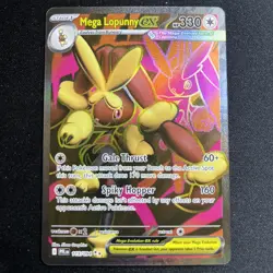 Mega Lopunny ex - 115/094 115/094 Pokemon Ultra Rare ME02: Phantasmal Flames Car - Image 1