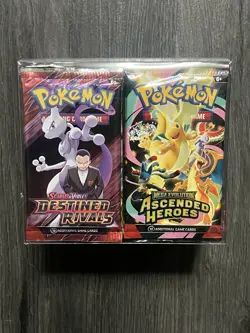 Pokemon 36 Booster Pack Lot Ascended Heroes Mixed Sealed + Greninja Gold Star - Image 1