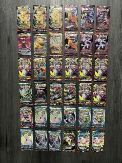 Pokemon 36 Booster Pack Lot Ascended Heroes Mixed Sealed + Greninja Gold Star - Image 2